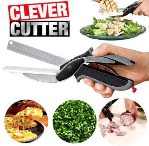 Clever Cutter | 2 in 1 Kitchen Knife & Cutting Board