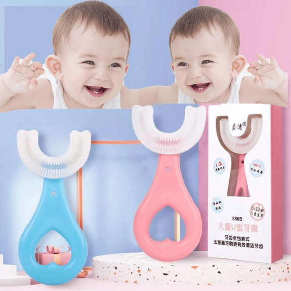 Kids U Shaped Tooth Brush | Mouth Oral Cleaning Brush