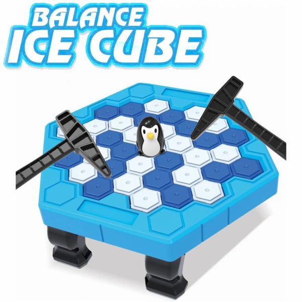 Balance Ice Cube Children Save Penguin Ice Breaking Toy